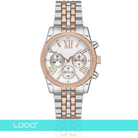 Resim LOOQ Roma Rakam Retro Kordon Unisex Kol Saati 