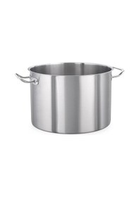 Resim Kapp Kapaksız Çelik Tencere - Silindirik 24X19.5 CM - 8.8 L 