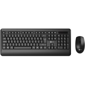 Resim LENOVO LECO-KW202 Kablosuz Klavye Mouse Set Siyah LENOVO LECO-KW202 Kablosuz Klavye Mouse Set Siyah