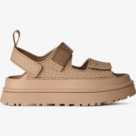 Resim Ugg Goldenglow Embossed Kadın Krem Sandalet 