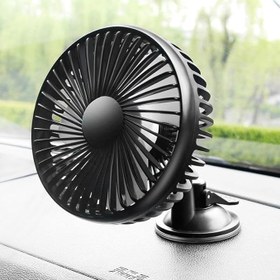 Resim Coofbe Departure Araç Ön Cam Ve Torpido Üzeri Araç Vantilatör Fan Soğutucu Masaüstü Vantilatör 