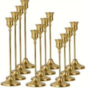 Resim 6/12 Adet Metal Mumluklar, Şık Mumluk Seti, Ayrılabilir Taban, Mum Işıklı Akşam Yemeği, Düğün Dekorasyonu, Masa Merkezi Dekorasyonu, Konik Mumluk Metal Mumluk, Oda Dekorasyonu, Ev Dekorasyonu/Süsler, Doğum Günü Hediyeleri, Parti Dekorasyonu. Mumlar dahil değildir 