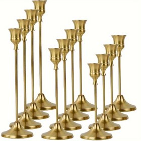 Resim 6/12 Adet Metal Mumluklar, Şık Mumluk Seti, Ayrılabilir Taban, Mum Işıklı Akşam Yemeği, Düğün Dekorasyonu, Masa Merkezi Dekorasyonu, Konik Mumluk Metal Mumluk, Oda Dekorasyonu, Ev Dekorasyonu/Süsler, Doğum Günü Hediyeleri, Parti Dekorasyonu. Mumlar dahil değildir 