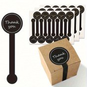 Resim 50 adet Siyah Uzun Etiket Kek Stickerları, Kendinden Yapışkan Zanaatkar Ekmek Mühür Stickerları, Pastane Torbası, Lolipop, Şeker ve Kek Pişirme için Anti-Tamper Tasarımı, Pastane Aksesuarları | Mat Sonlandırma Stickerları | Plastik Mühür Etiketleri, Kek Dekorasyon Malzemeleri 
