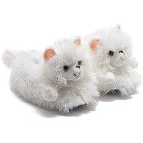 Resim Twigy Kedi-3 Kadın Hayvanlı Panduf Beyaz 36/41 CC0617A Beyaz 