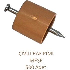 Resim Adilon Çivili Raf Pimi Meşe 500 Adet 
