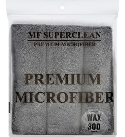 Resim MF SuperClean Mikrofiber Cila Bezi 3 'lü Paket - 300 Gsm 