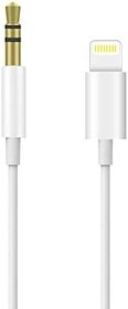 Resim Araç Ses Aksesuarı iPhone AUX Kablosu [MFi Sertifikalı] Lightning Jack - 3.5mm Kablo, iPhone13/13 PRO/SE/12/12 Pro/11/11PRO/XS/XS/XR/8/7/Ev/Kulaklık/Araç Radyosu, A-893 ile uyumlu 