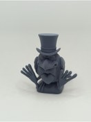 Resim shop Gizemli Silindir Şapkalı Kuş Figürü (3D Baskı) 