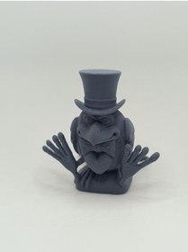 Resim shop Gizemli Silindir Şapkalı Kuş Figürü (3D Baskı) 