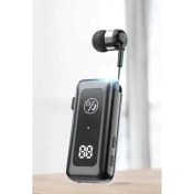 Resim Techno Stock Makaralı Bluetooth Kulaklık Kulak Içi Dijital Göstergeli Yüksek Ses Kaliteli 