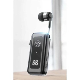 Resim Techno Stock Makaralı Bluetooth Kulaklık Kulak Içi Dijital Göstergeli Yüksek Ses Kaliteli 