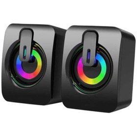 Resim ÖYKÜ VE YİĞİT Magicvoice MV-24836 USB Mini Hoparlör (2X3watt) 