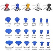 Resim Fortunelane Boyaşız Kaporta Düzeltme Seti 18 Adet Tab Araç Göçük Giderme Aleti 