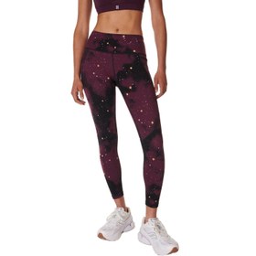 Resim Sweaty Betty Power 7/8 Workout Leggings Kadın Mor Fitness Tayt 