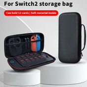 Resim 2025 Yeni Model Switch 2 Konsolu için Taşınabilir Koruyucu Sert Kılıf ve Seyahat Çantası 