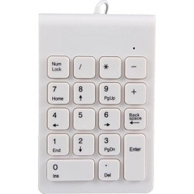 Resim USB 18KEYS Sayısal Numara Tuş Takımı Pc (Yurt Dışından) 