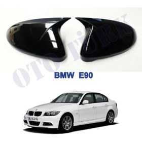 Resim Leader Bmw 3 E90 Yarasa Batman Ayna Kapağı 2006-2013 Makyajlı Kasalar Için 