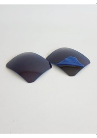 Resim Siyah UV Gözlük Camı 60x70mm (1 Adet) 