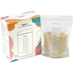 Resim Kangvka Anne Sütü Saklama Torbası 150ml Dikişli Kapaklı Pet/pe Malzeme 30 Adet Meyve Suyu Ve Tahıl İçin Uygun 