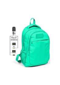 Resim Coral High Kız Çocuk Su Yeşili 3'lü Çanta Takımı - Usb Soketli 