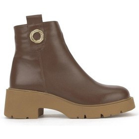 Resim Ziya, Kadın Hakiki Deri Bot 1531030z2593 Taba 1531030z2593 320 Taba 