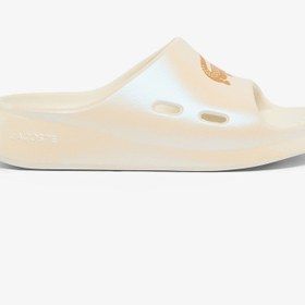 Resim Lacoste Meduz Slide Kadın Beyaz Terlik 