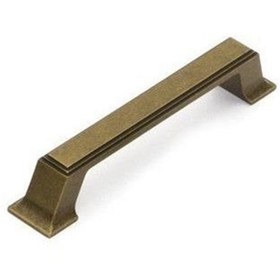 Resim System Antik Saten Mat 128 mm Çekme Mobilya Kulpu (SY4235 0128 ABM) 