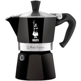 Resim Bialetti Moka Express Siyah 6 Cup 