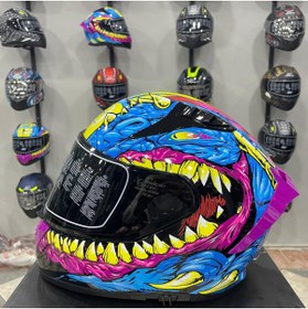 Resim MTS M-801 SNAKE Full Face Kask GONGJU 