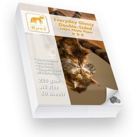 Resim Rovi Everyday Parlak Çift Taraflı Fotoğraf Kağıdı - 220Gsm - 50Yp - A6 