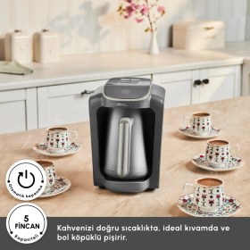 Resim Karaca Hatır Neo Otomatik Kahve Makinesi 1000 ml Starlight Renkli Taşma Önleyici Özellik 