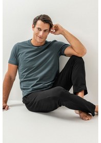 Resim Arnetta Erkek Mavi Pijama Takımı 5274-49543 Mavi 
