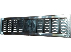 Resim Plaka Altlığı Paslanmaz Beyaz Reflektörlü 2 Li Takım Hırdavat Plakalık 5 Adet 