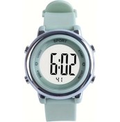 Resim Primepickings 7 Renk Led Çocuklar İçin Multifonksiyonel Spor Dijital Saat Yeşil Stopwatch Alarm Diğer 