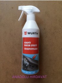 Resim Würth 500 Ml Torpido ve Kokpit Koruma ve Yenileme Spreyi Germany 