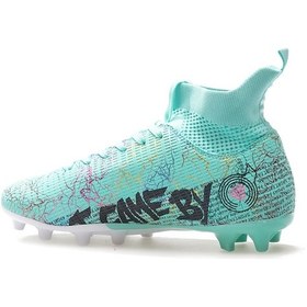 Resim Playup Erkek Krampon Futbol Ayakkabısı 36-39 24k Gk-242-136 G Mint Beyaz Mint Beyaz Mint - Beyaz 