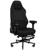 Resim Exvega Pandora Ayak Uzatmalı Masajlı Profesyonel Yönetici Ve Oyuncu Koltuğu (Kumaş, Siyah) 