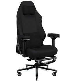 Resim Exvega Pandora Ayak Uzatmalı Masajlı Profesyonel Yönetici Ve Oyuncu Koltuğu (Kumaş, Siyah) 