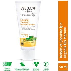 Resim Weleda Bebek ve Çocuklar için Organik Diş Macunu 50 ml 