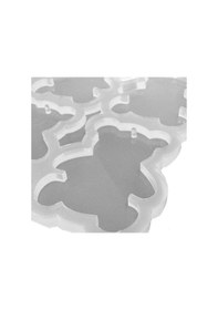 Resim Tahtakale Toptancı Epoksi Silikon Kalıp Ayıcık Şekilli Anahtarlık Kalıbı 10 Lu 