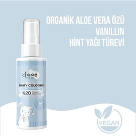 Resim Hassas Ciltlere Özel Organik Aloe Vera Özlü Taze Pamuk Kokulu Soft Cotton Feel Bebek Kolonyası 2 Li Set 2x40 Ml 