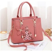 Resim Novahub 2021 Pembe Trend Haberci Çantası: Anneler Ve Orta Yaşlı Kadınlar İçin Büyük Kapasiteli Kadın Çantası Pembe 