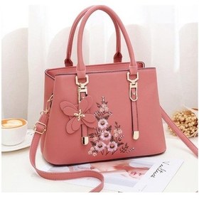 Resim Novahub 2021 Pembe Trend Haberci Çantası: Anneler Ve Orta Yaşlı Kadınlar İçin Büyük Kapasiteli Kadın Çantası Pembe 