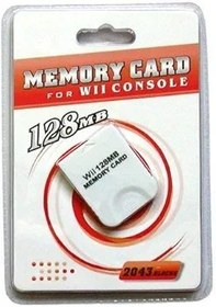 Resim OSTENT Nintendo Wii Game Cube NGC Konsol Video Oyunu için 128 MB Bellek Kartı Çubuğu 
