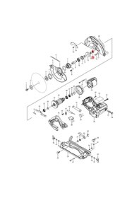 Resim Makita MT582 Rulman 606 Ürün Kodu 210028-2 