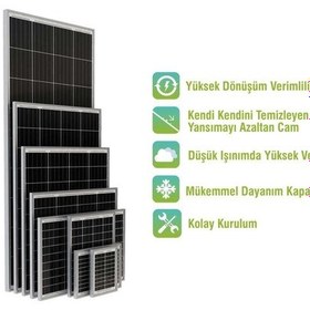 Resim Teknovasyon Arge 65 W Monokristal Güneş Paneli Solar Panel Mono 