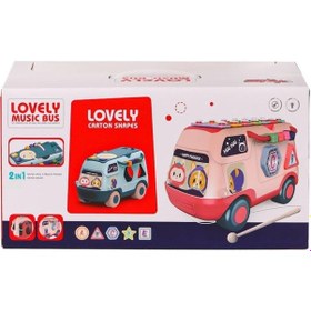 Resim Nessiworld Rt980 Eğitici Bultak Işıklı Müzikli Otobüs -vardem Oyuncak-39444 