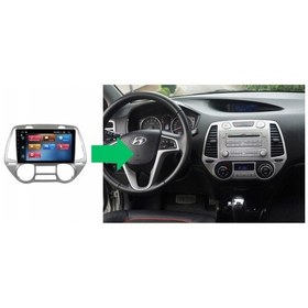 Resim Hyundai I20 Dijital Klima Android Multimedya Sistemi 4-64 For-X (2008-2012) 