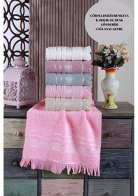 Resim Holly 3'lü El&yüz Havlu Seti Renkli 